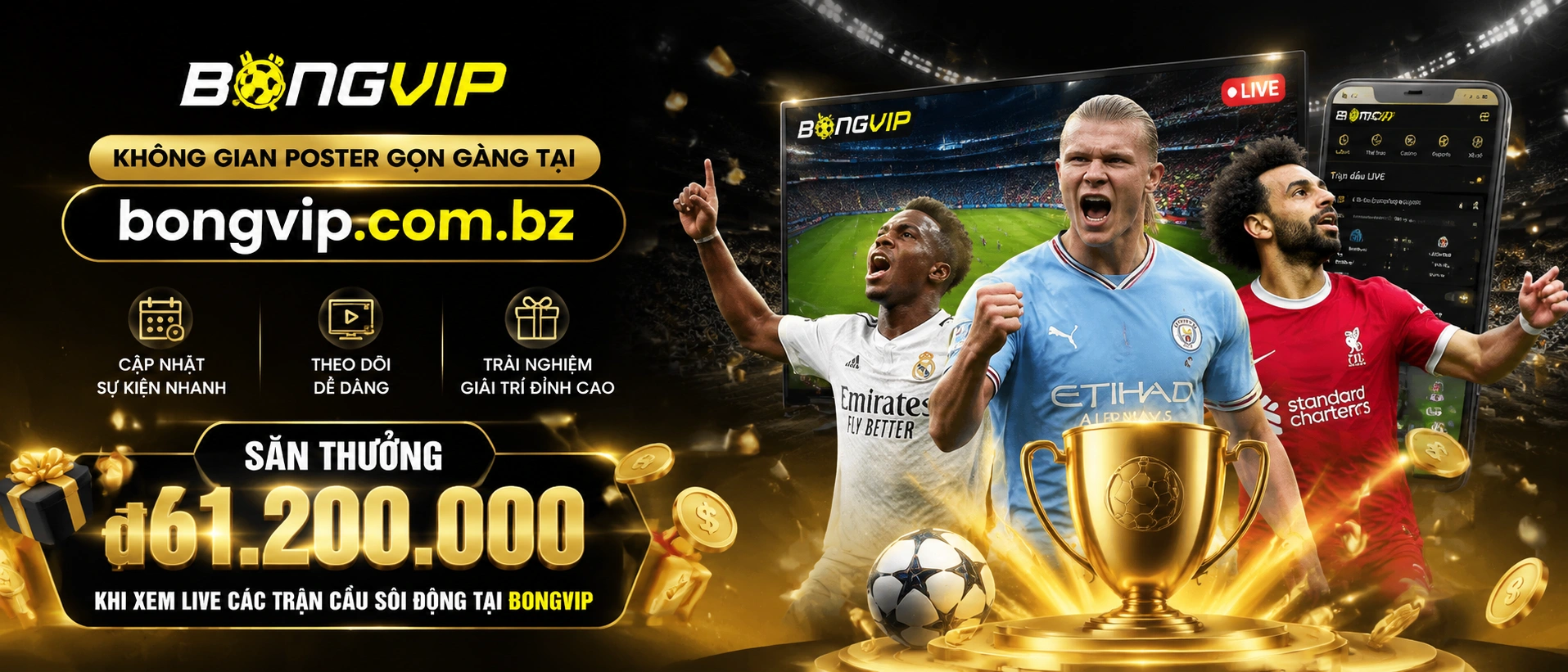 bongvip trải nghiệm mobile