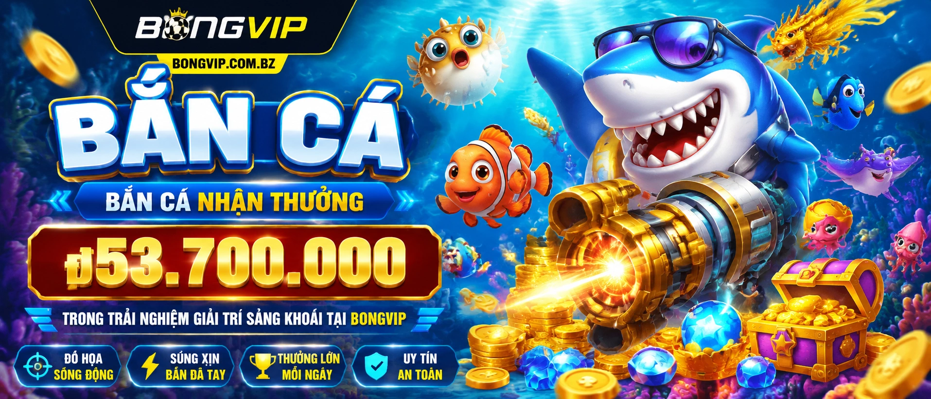 Khu trò chơi bongvip.com.bz