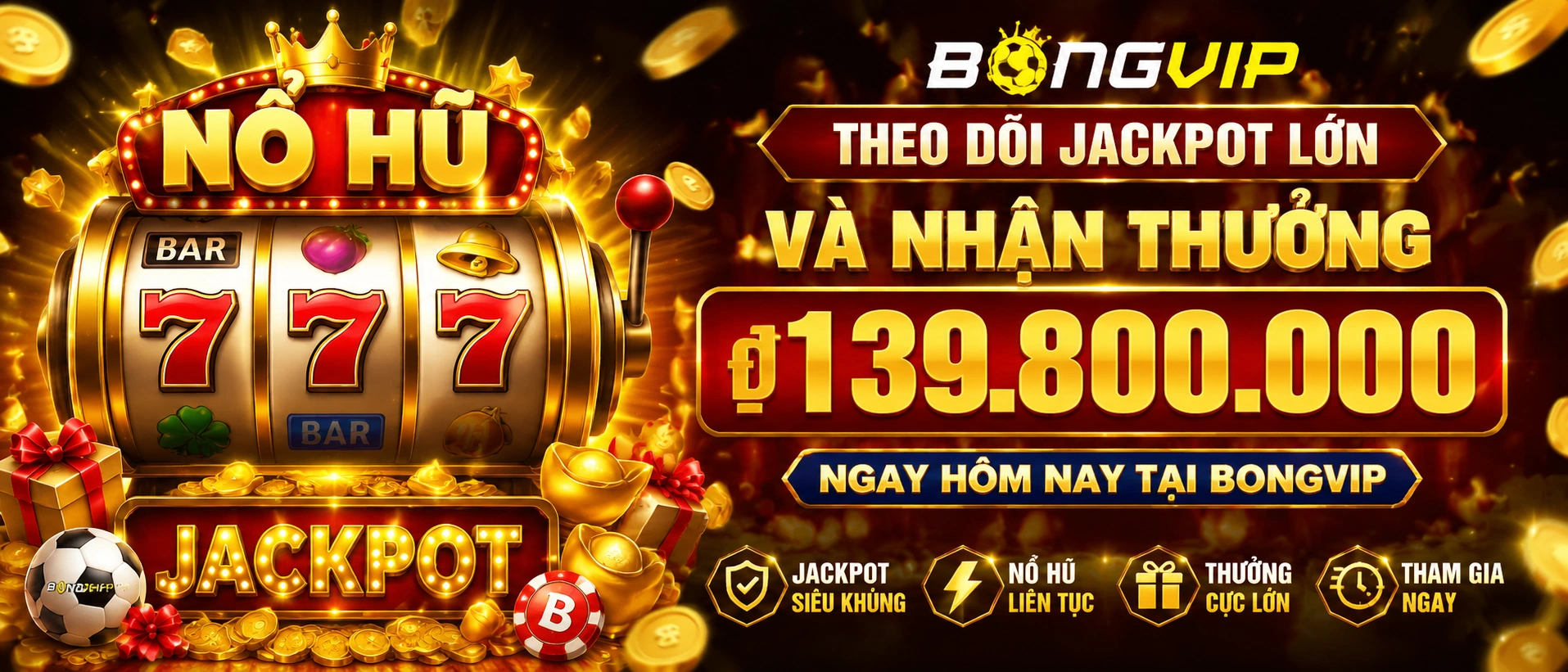 Hình minh họa game Nổ Hũ trên bongvip.com.bz