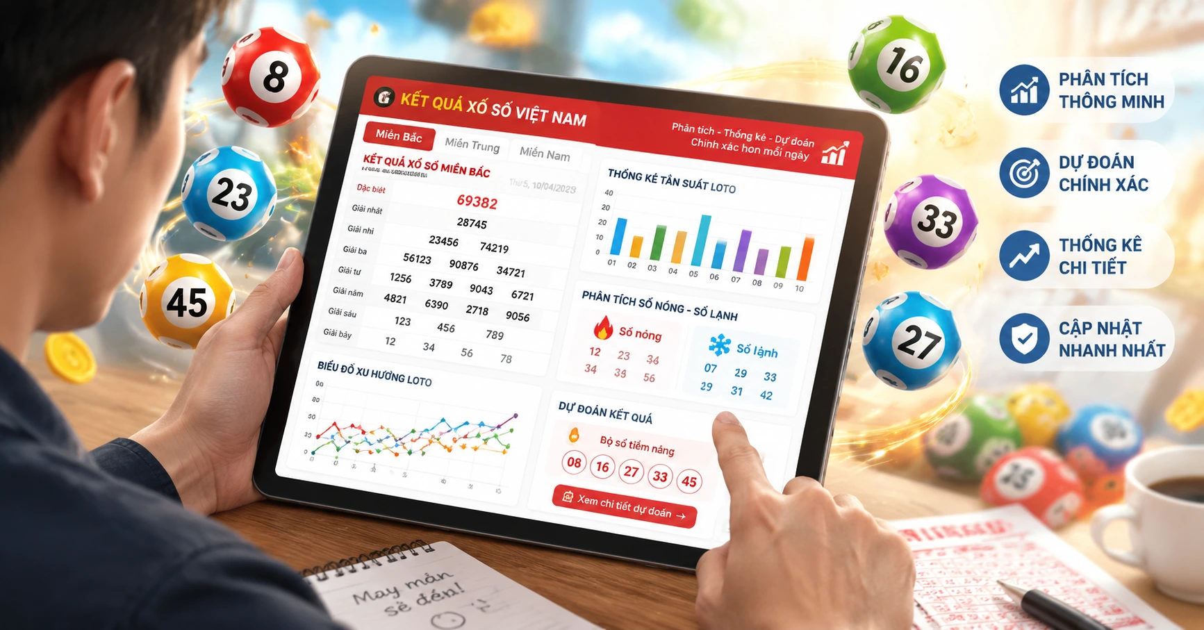 App 123b vip - Giải pháp số một cho người chơi đam mê xổ số và soi cầu - image 2